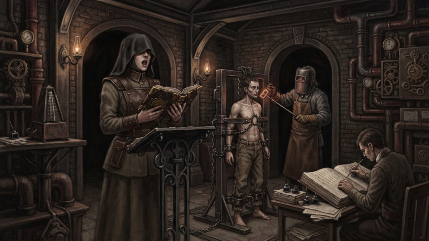 Cantor's Primer — Cantor's Primer, rendered as oil-painting.