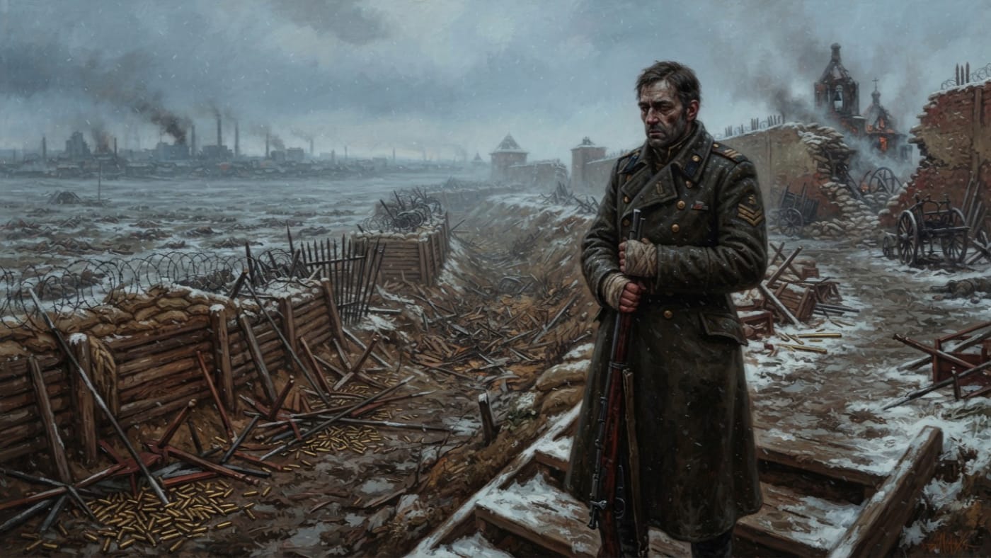 Captain Odran Hale — Captain Odran Hale, rendered as oil-painting.