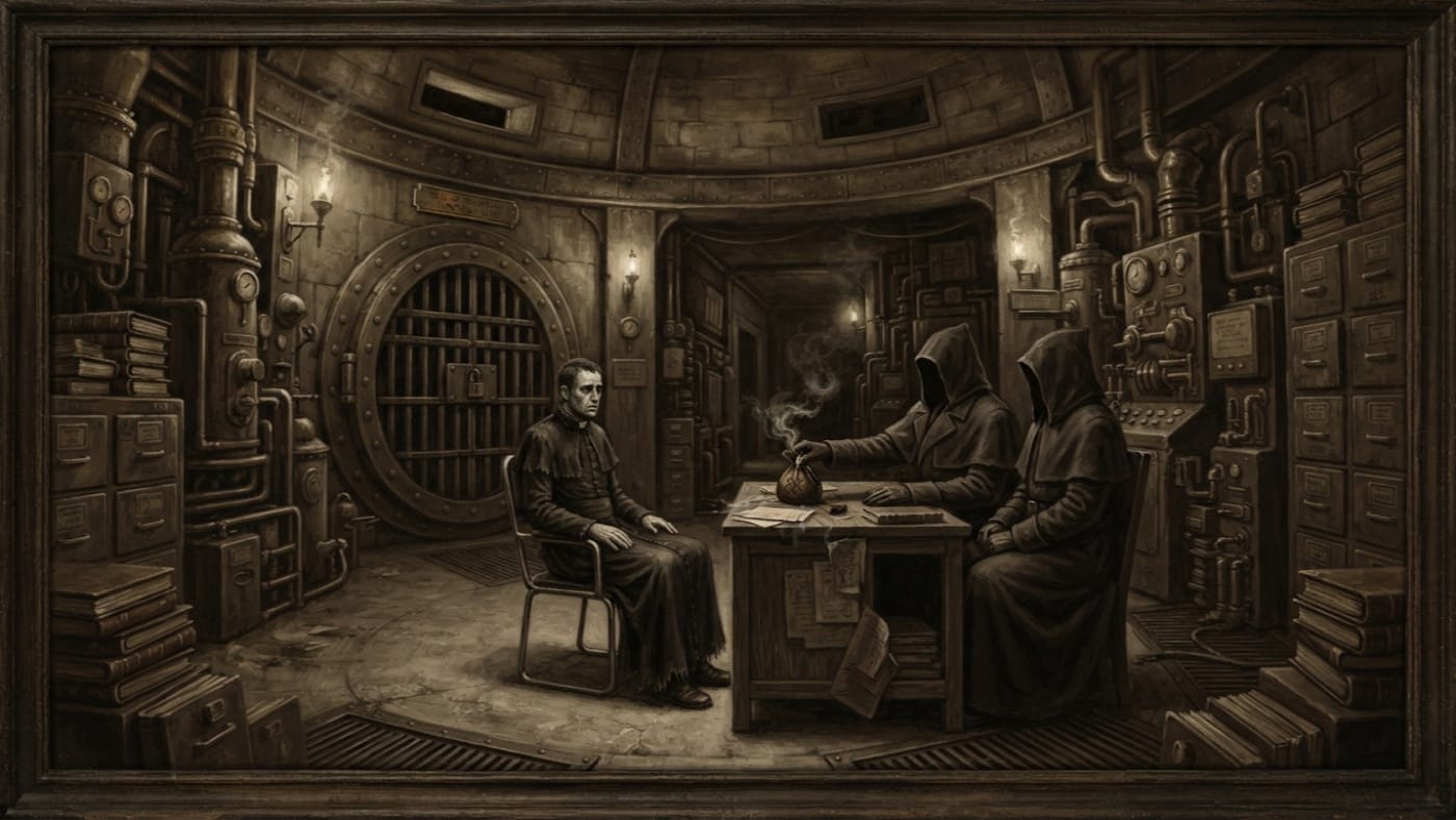 Canonical Audit — Canonical Audit, rendered as oil-painting.