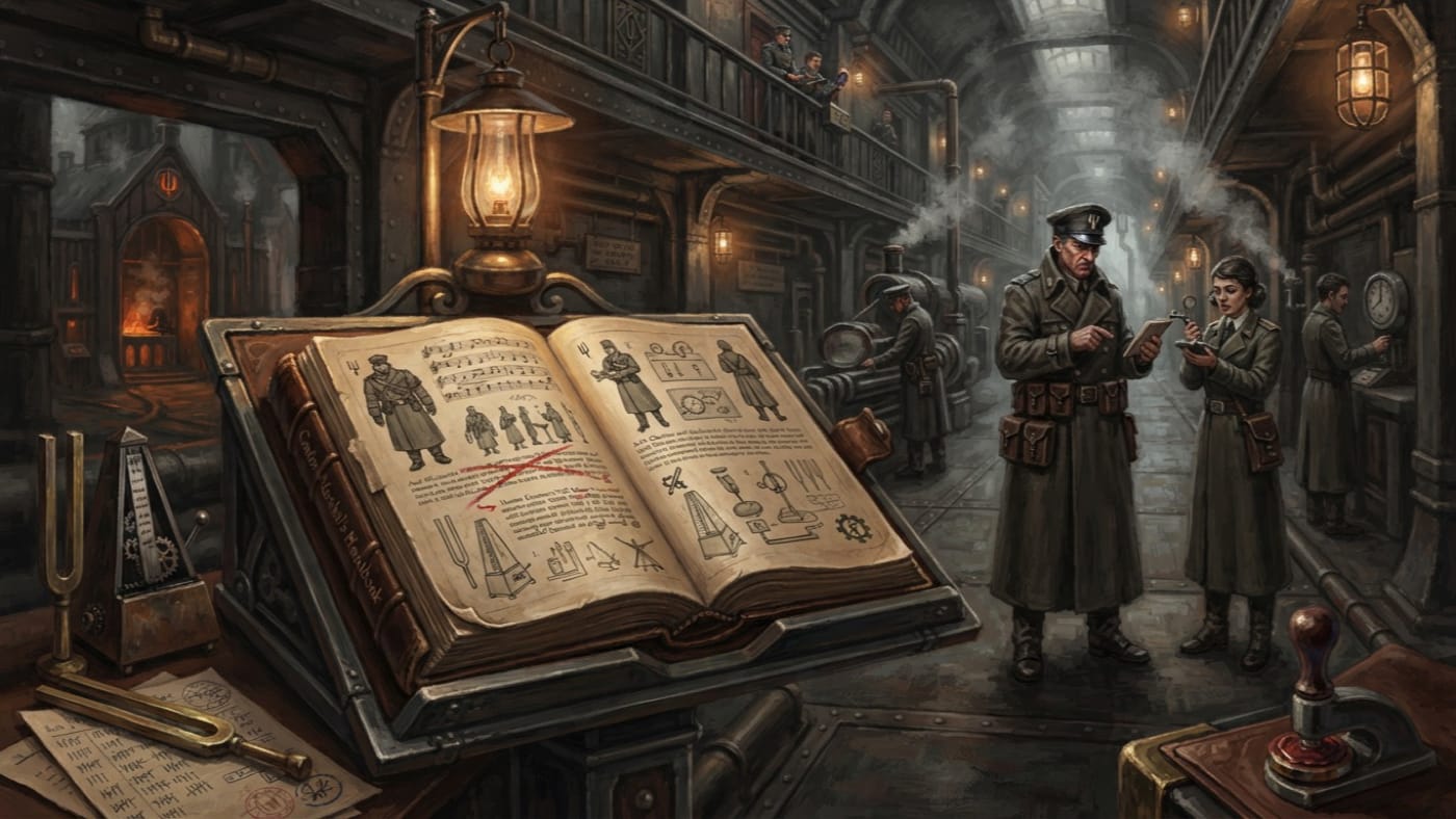 Cantor-Marshal's Handbook — Cantor-Marshal's Handbook, rendered as oil-painting.
