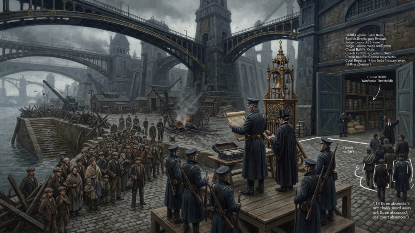 Brest Port Seizure — Brest Port Seizure, rendered as oil-painting.