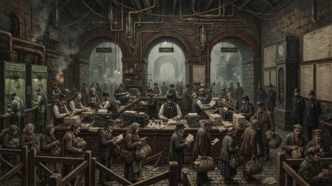 Broker Compact Council — Broker Compact Council, rendered as oil-painting.