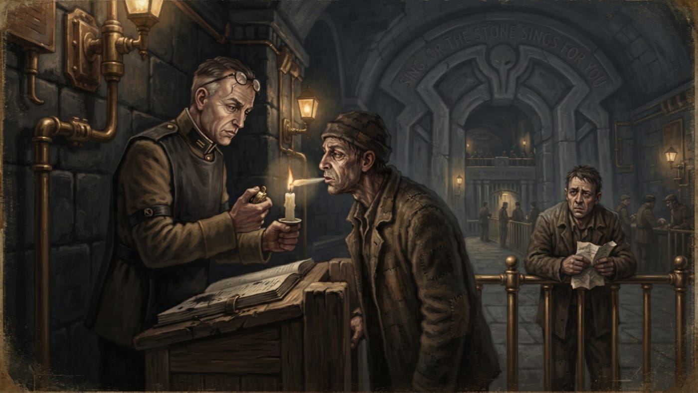 Candle Test — Candle Test, rendered as oil-painting.