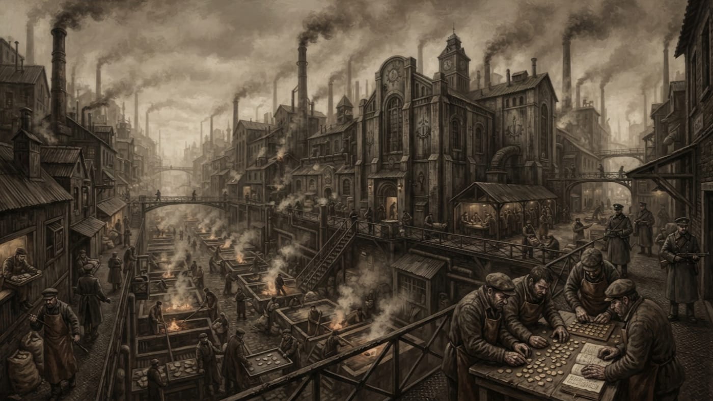 Candleworks Quarter — Candleworks Quarter, rendered as oil-painting.