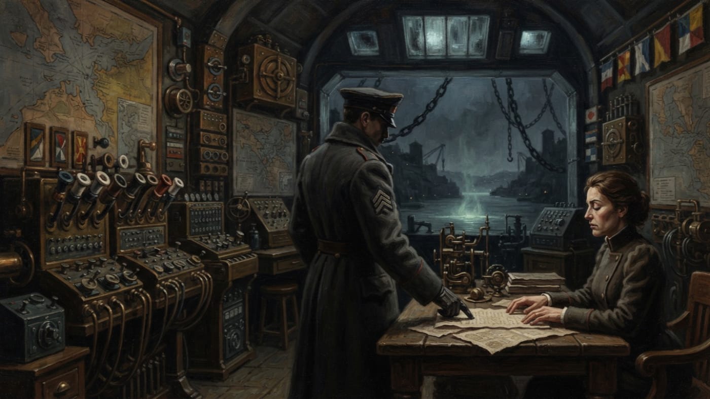 Captain Orsik — Captain Orsik, rendered as oil-painting.