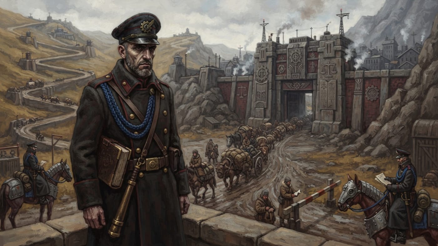 Captain Rho Balesh — Captain Rho Balesh, rendered as oil-painting.