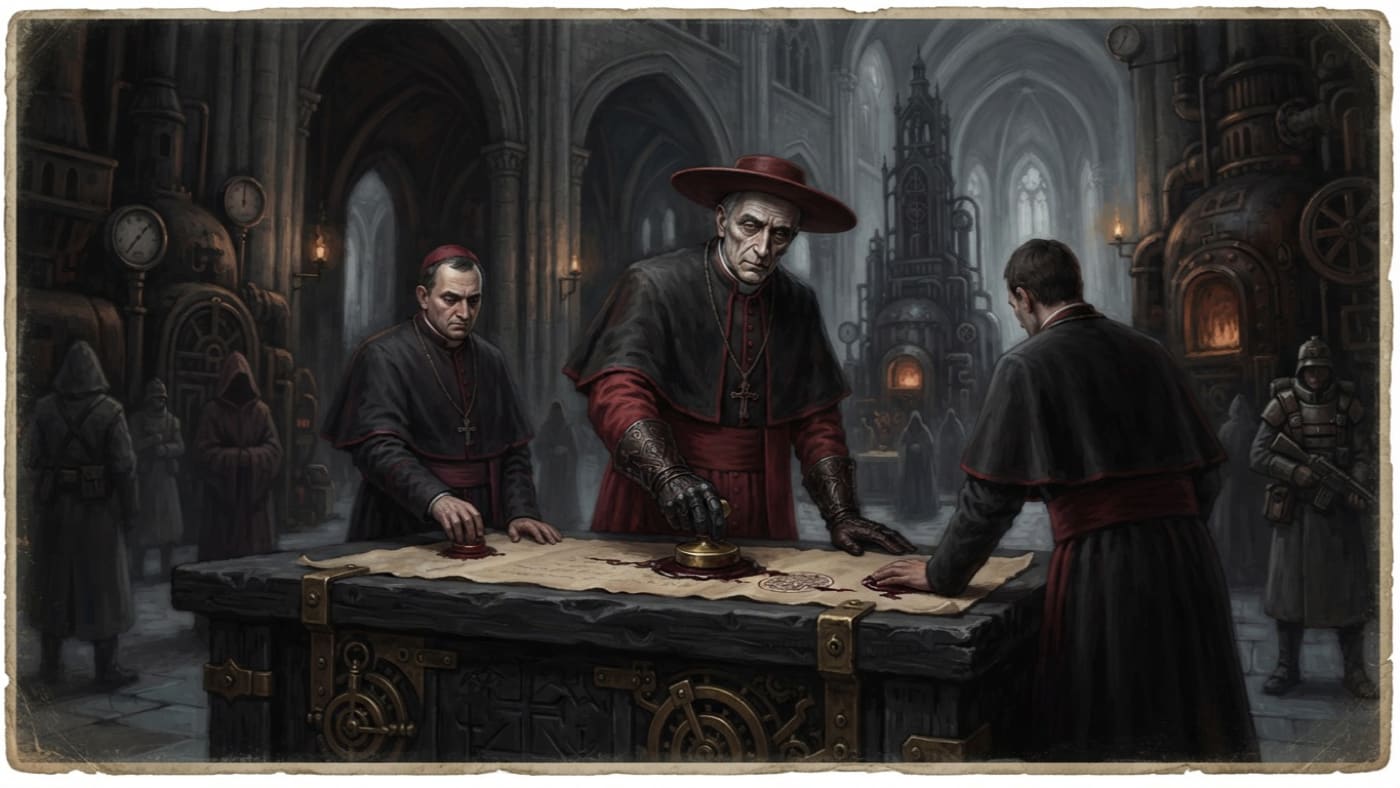 Cardinal-Legate of Toledo — Cardinal-Legate of Toledo, rendered as oil-painting.