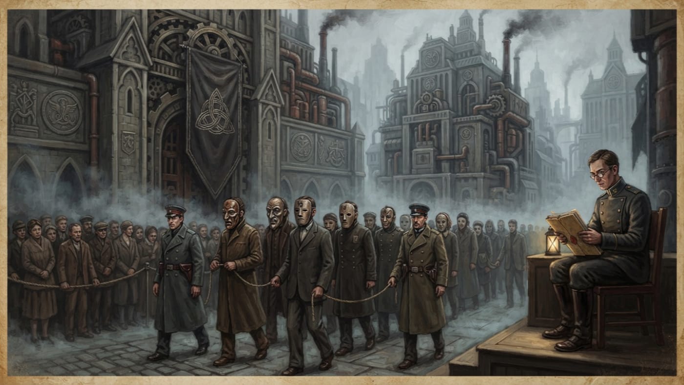 Carnival of the Triune Knot — Carnival of the Triune Knot, rendered as oil-painting.
