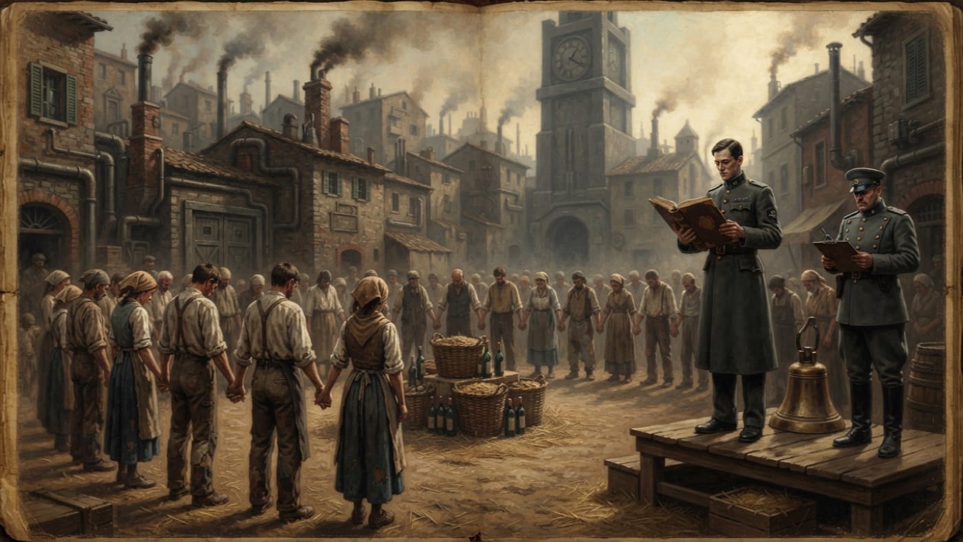 Catechism of the Sundering — Catechism of the Sundering, rendered as oil-painting.