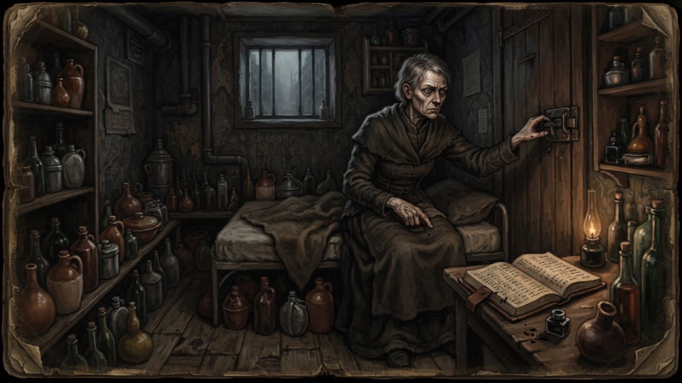 Chain-Sickness — Chain-Sickness, rendered as oil-painting.
