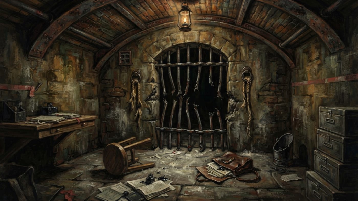 Chalk Pantry incident — Chalk Pantry incident, rendered as oil-painting.