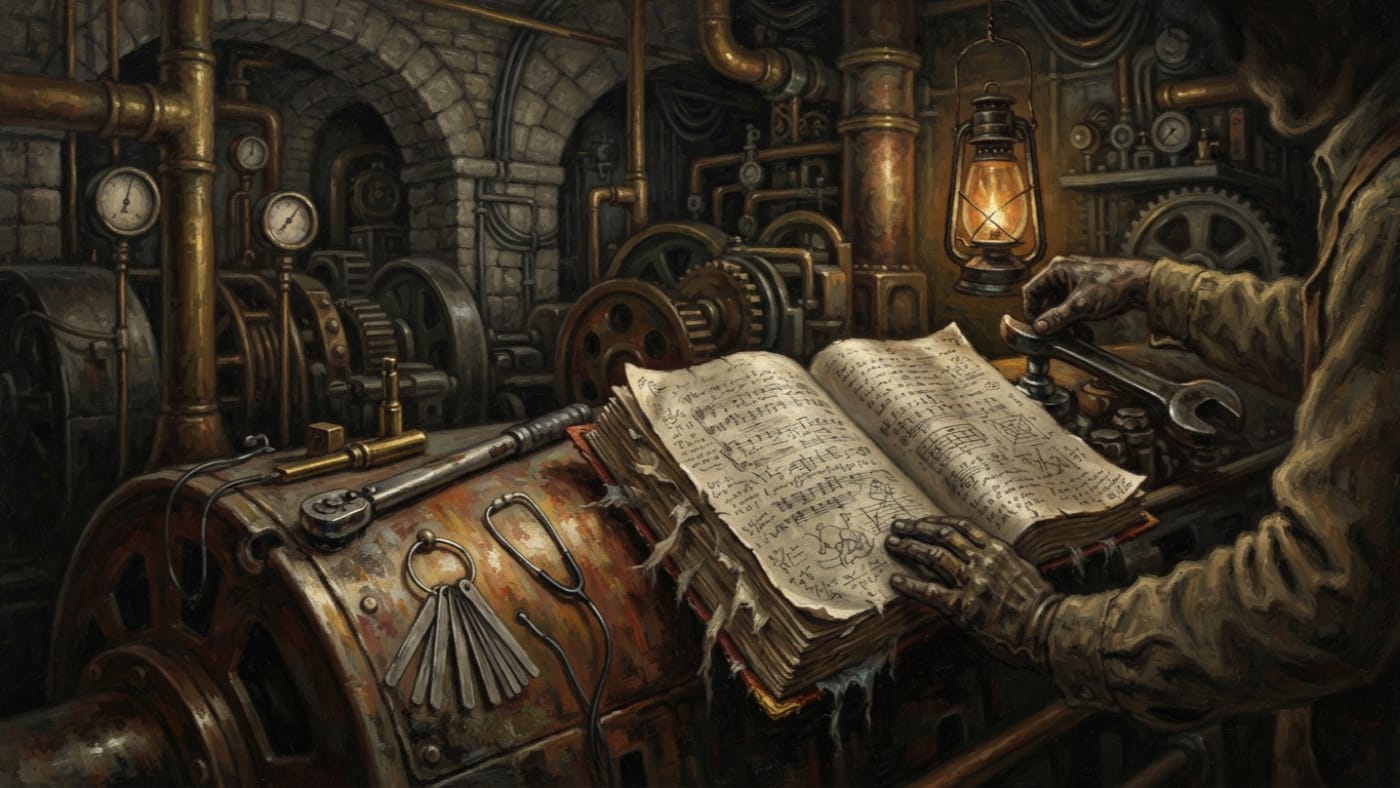 Chant Codex — Chant Codex, rendered as oil-painting.