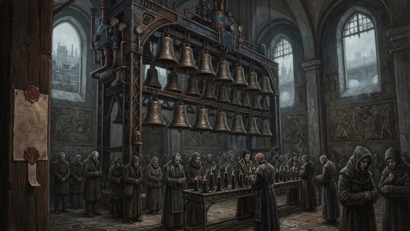 Chapel of the Drowned Priests — Chapel of the Drowned Priests, rendered as oil-painting.