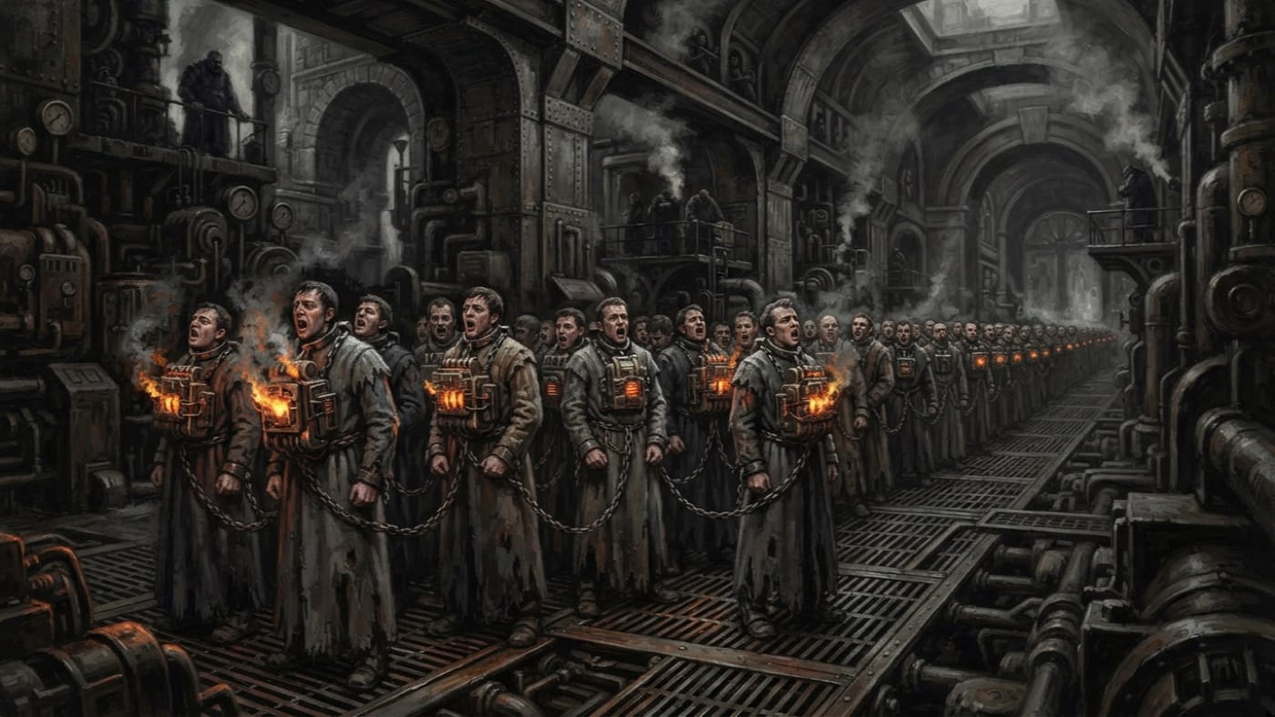 Chorus Absolvers — Chorus Absolvers, rendered as oil-painting.