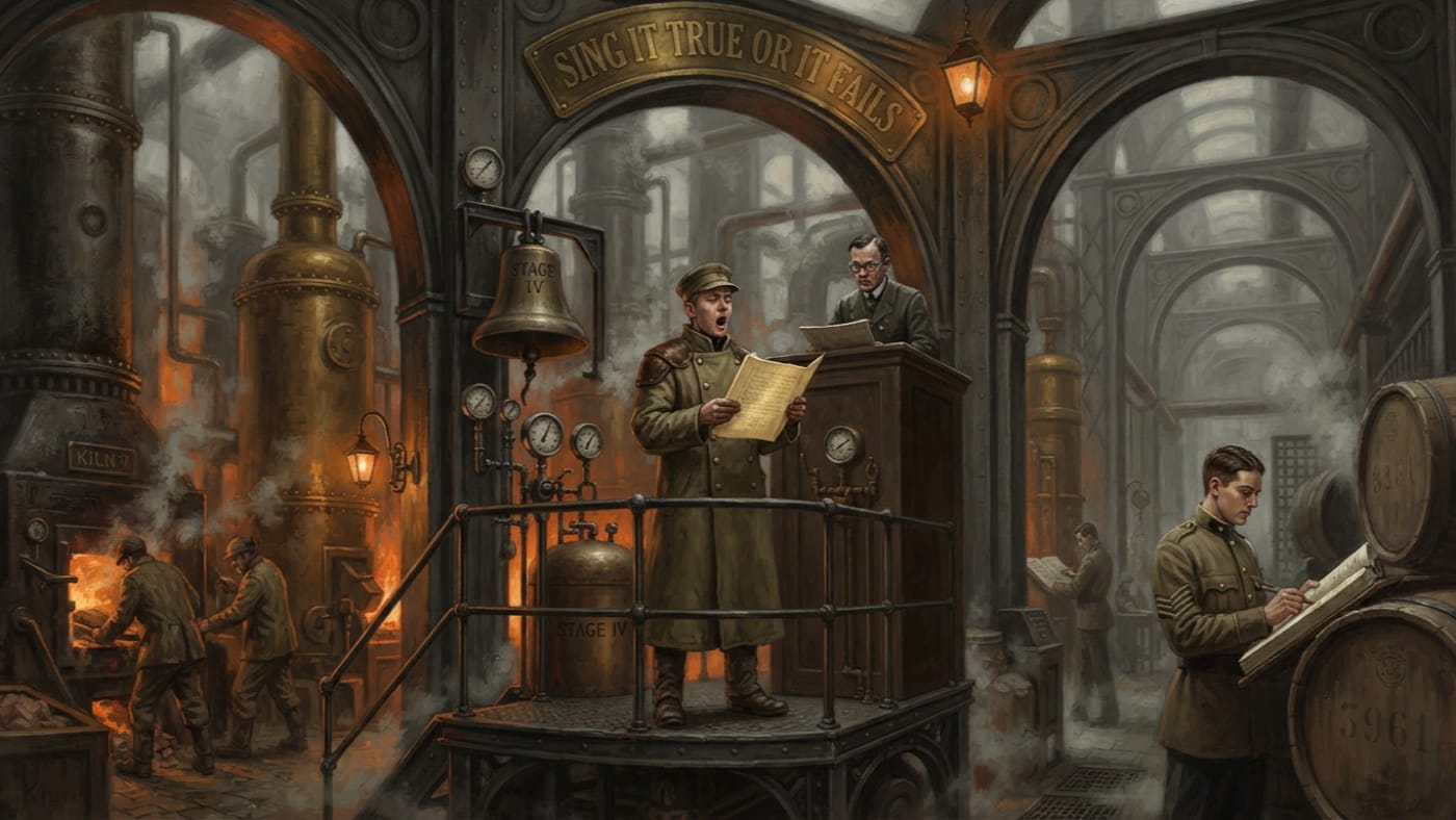 Chrismole Distillation Manual — Chrismole Distillation Manual, rendered as oil-painting.
