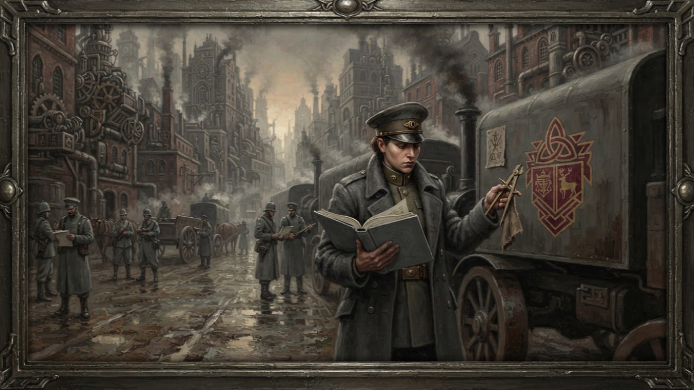 Chromarch Codex — Chromarch Codex, rendered as oil-painting.