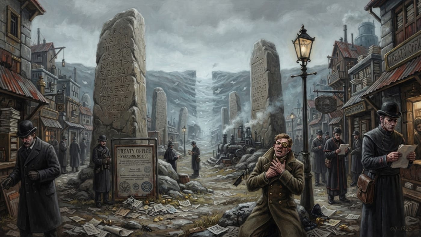 Clause-Spirits — Clause-Spirits, rendered as oil-painting.