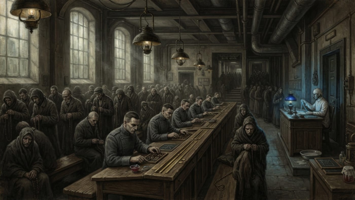 Clickery — Clickery, rendered as oil-painting.