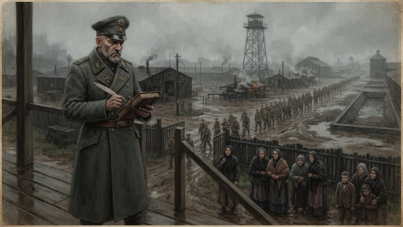 Colonel-Catechist Othmar Vey — Colonel-Catechist Othmar Vey, rendered as oil-painting.