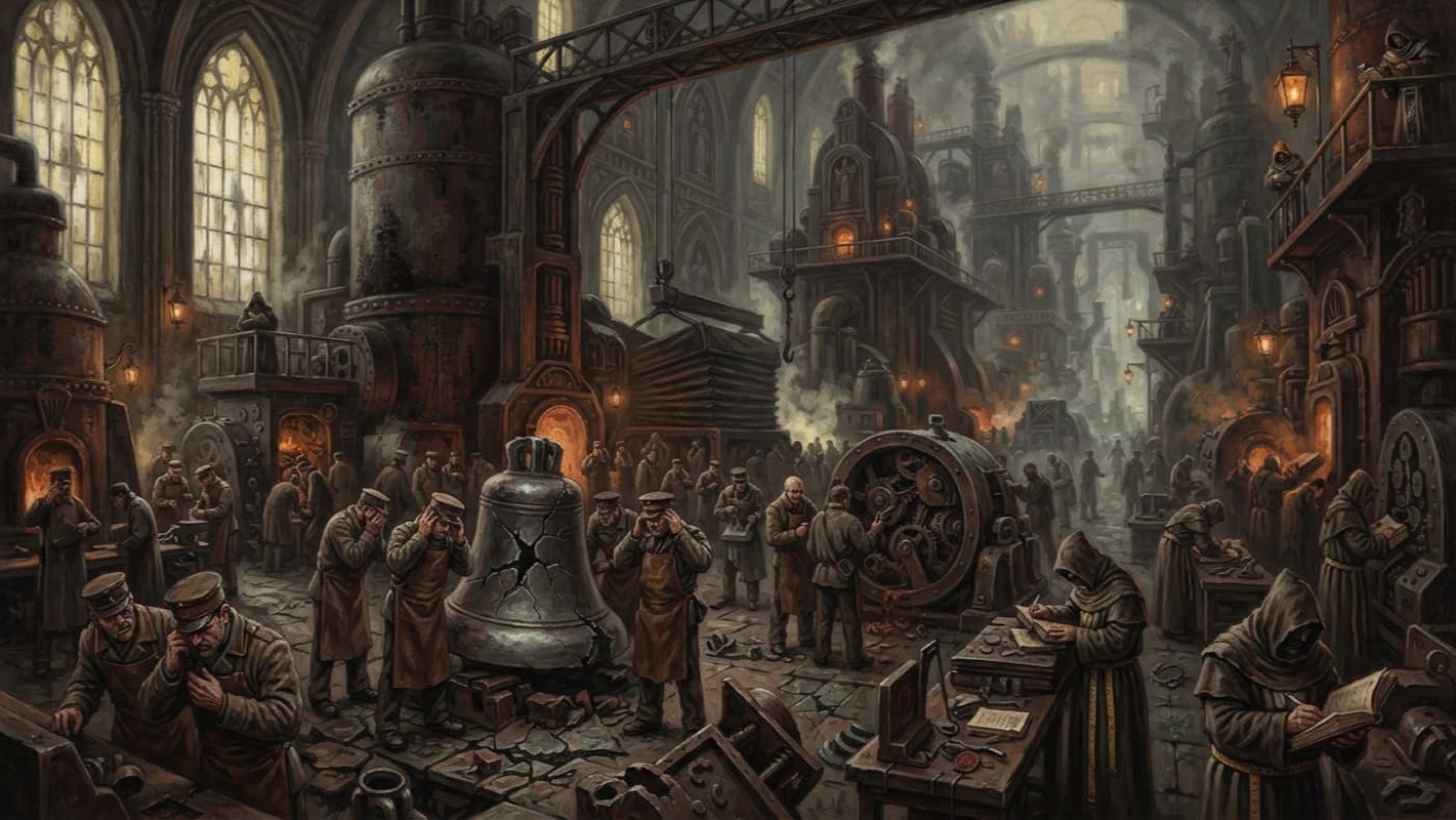 Compact Report 447-E — Compact Report 447-E, rendered as oil-painting.