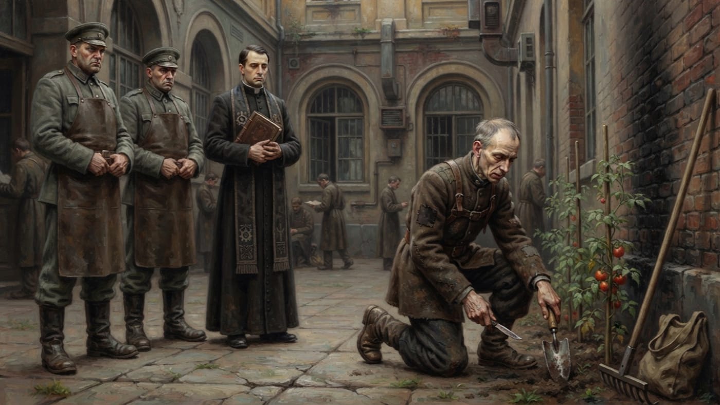 Clerk Petrenko — Clerk Petrenko, rendered as oil-painting.