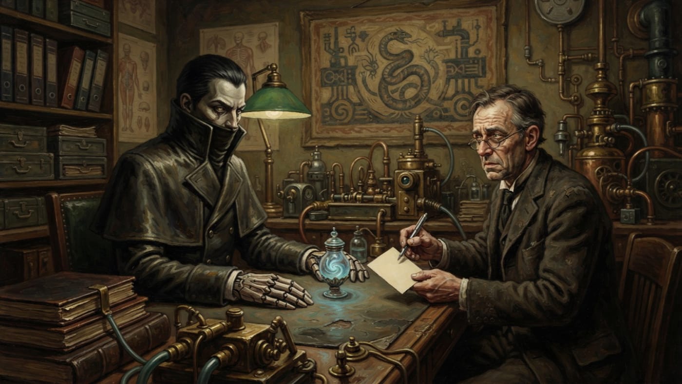 Collectors — Collectors, rendered as oil-painting.