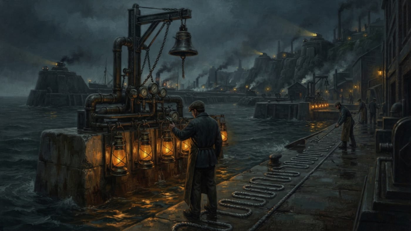 Coastal Countermeasures — Coastal Countermeasures, rendered as oil-painting.