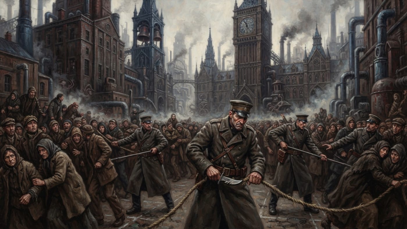 Concordat of Silence — Concordat of Silence, rendered as oil-painting.