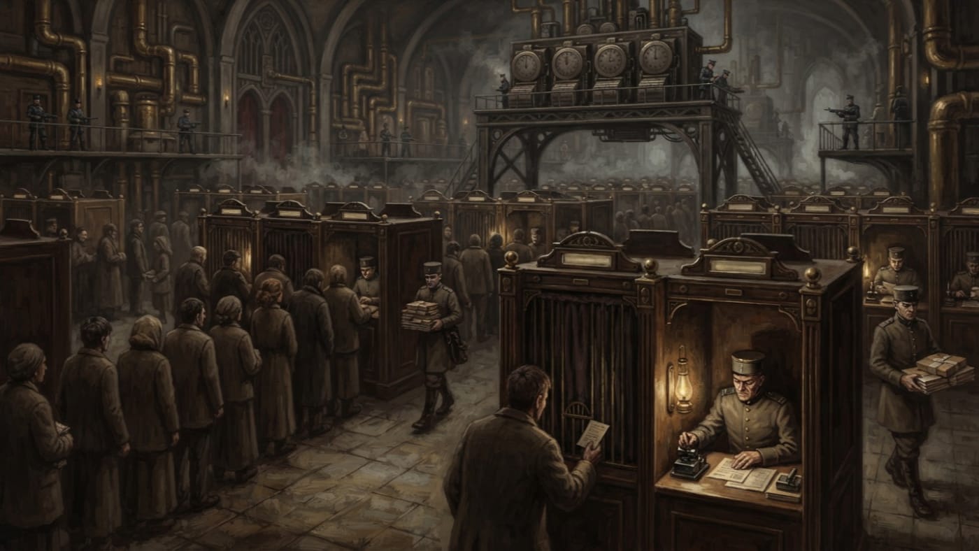 Confession Reform — Confession Reform, rendered as oil-painting.