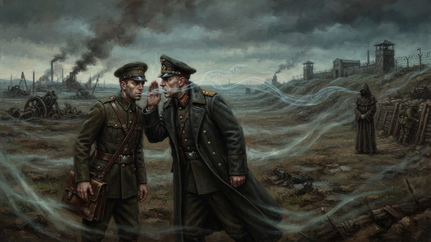 Confession Wind — Confession Wind, rendered as oil-painting.