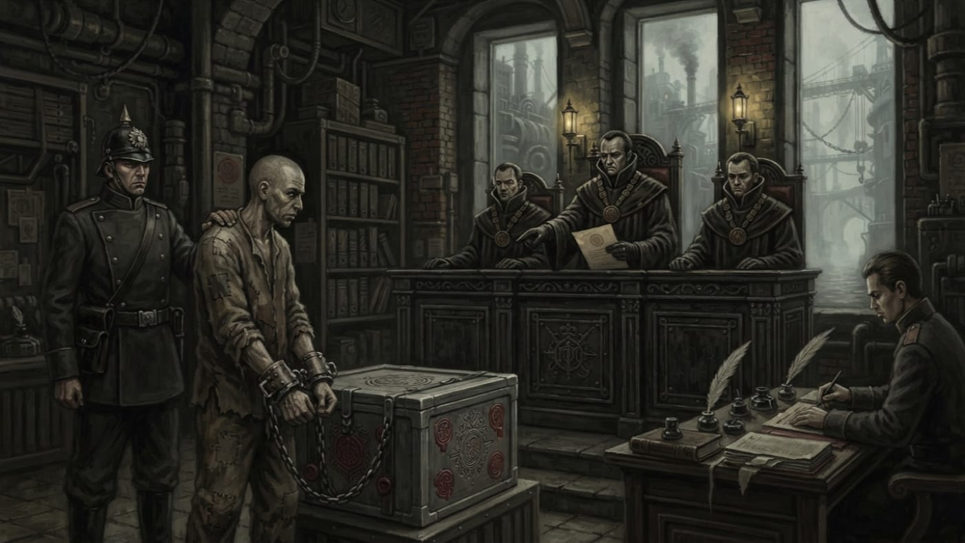 Constantinople Maritime Tribunal — Constantinople Maritime Tribunal, rendered as oil-painting.