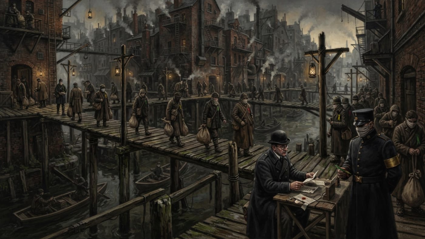 Coughwalks — Coughwalks, rendered as oil-painting.