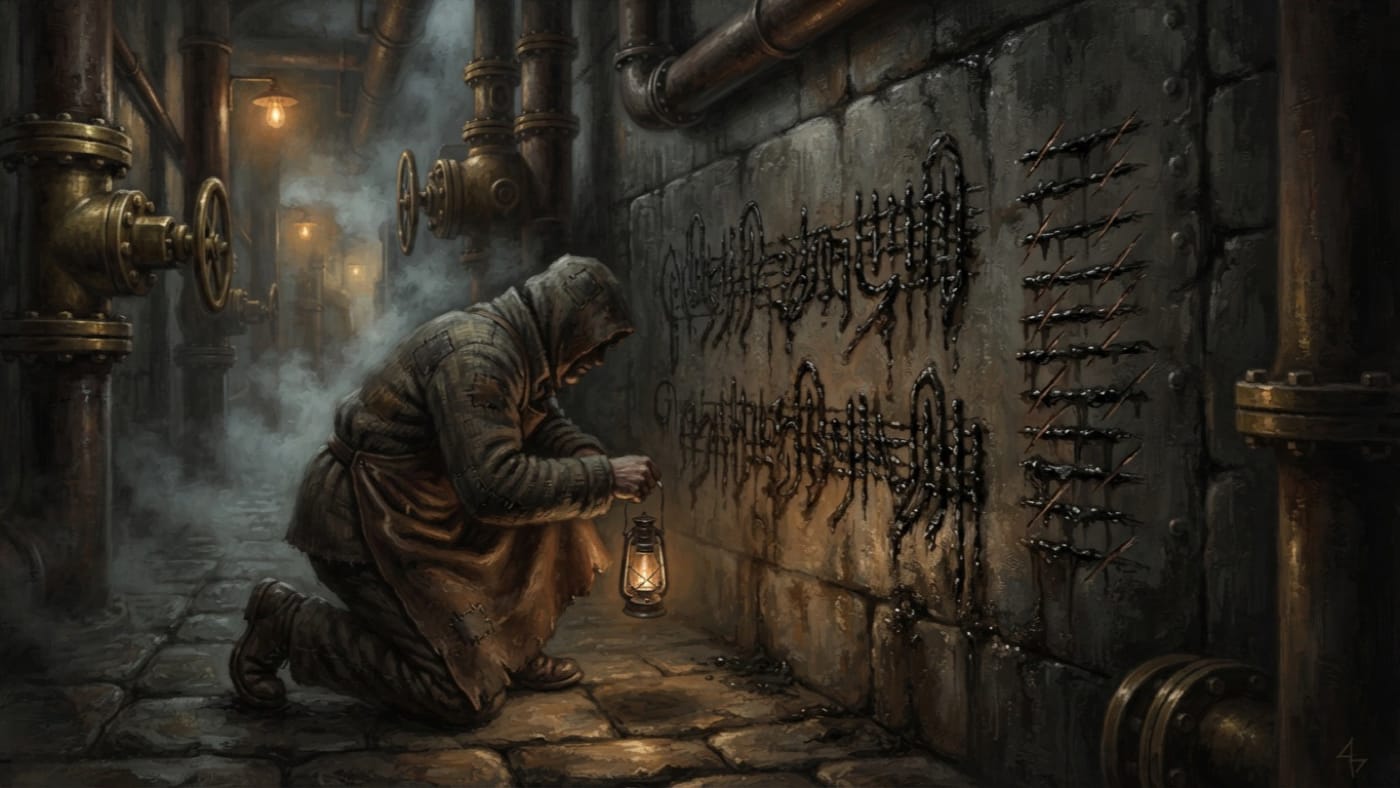Counterkeys — Counterkeys, rendered as oil-painting.