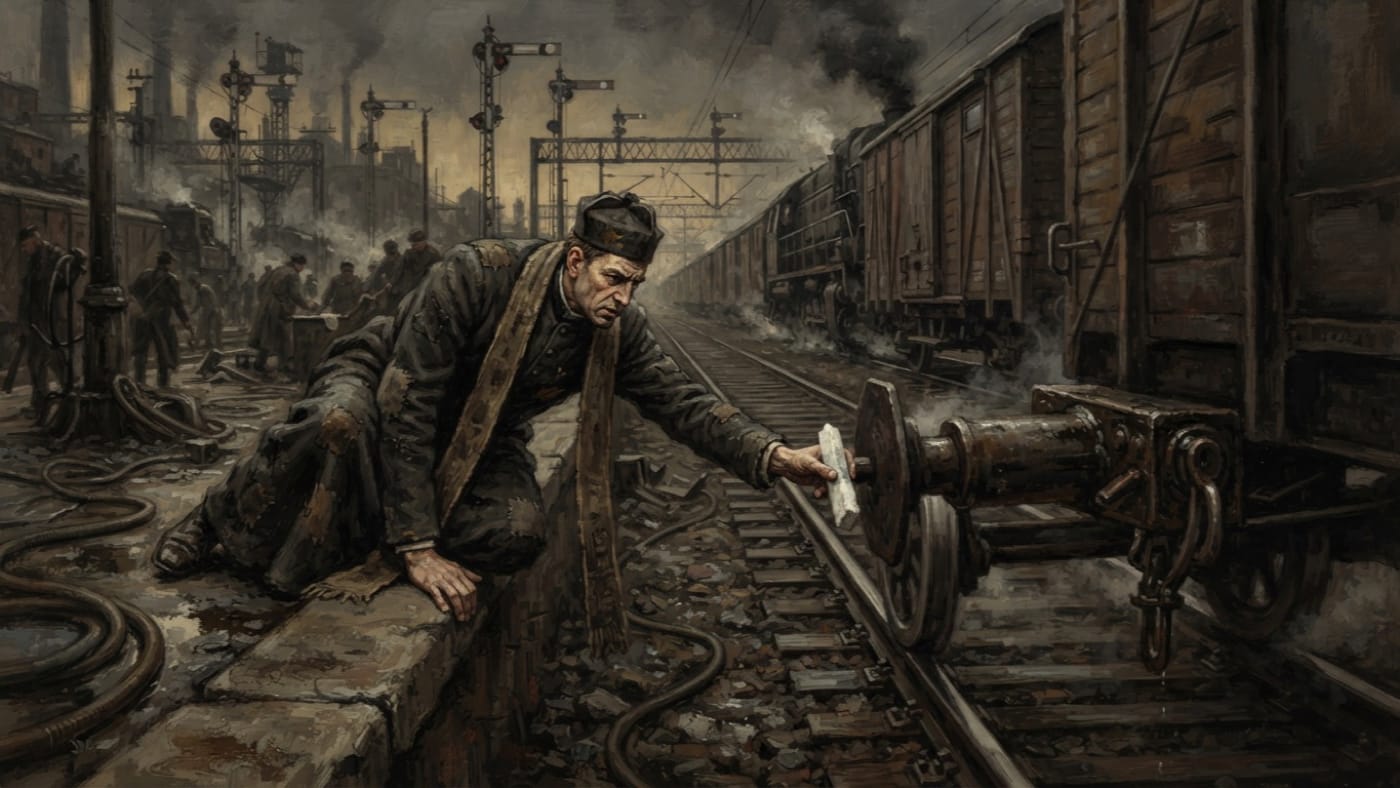 Coupler Rite — Coupler Rite, rendered as oil-painting.