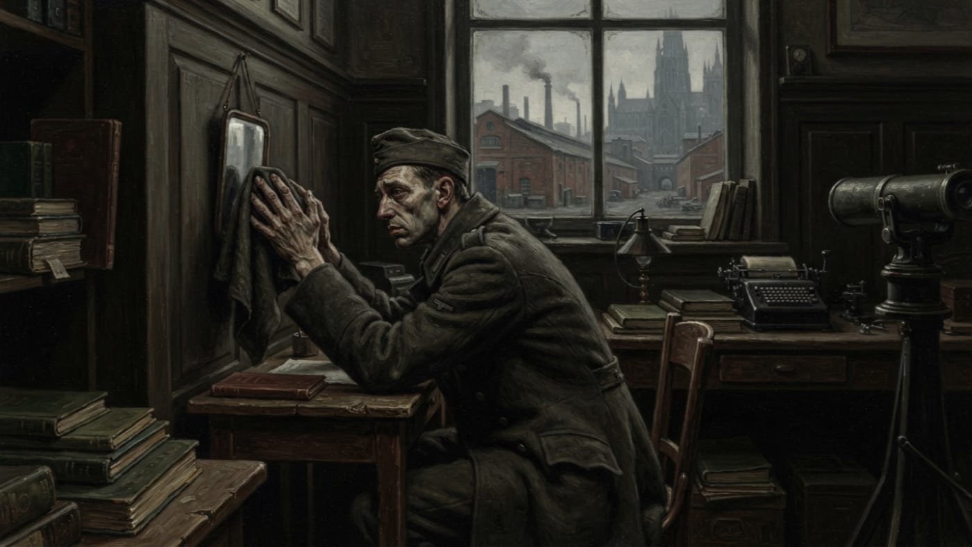 Corporal Hessling — Corporal Hessling, rendered as oil-painting.