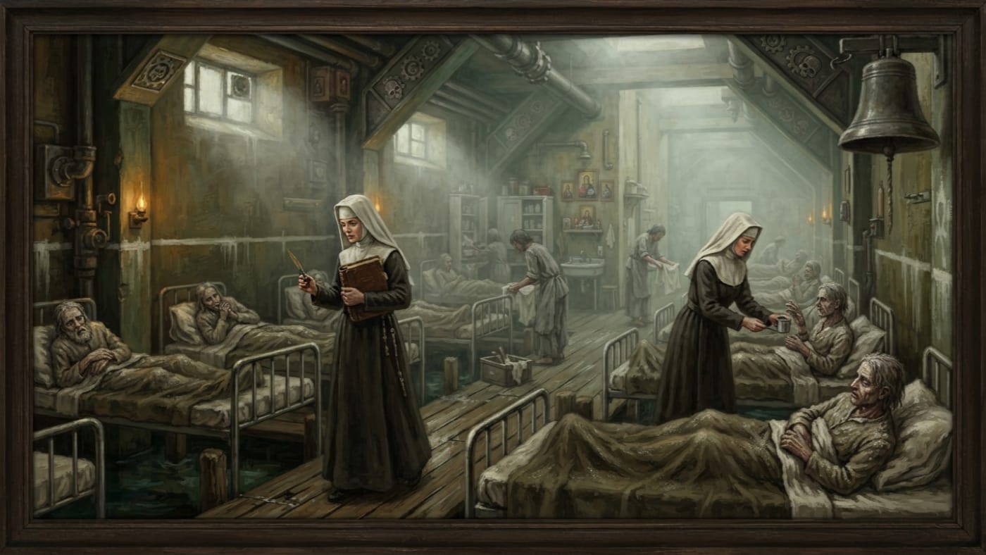 Crumble Ward — Crumble Ward, rendered as oil-painting.