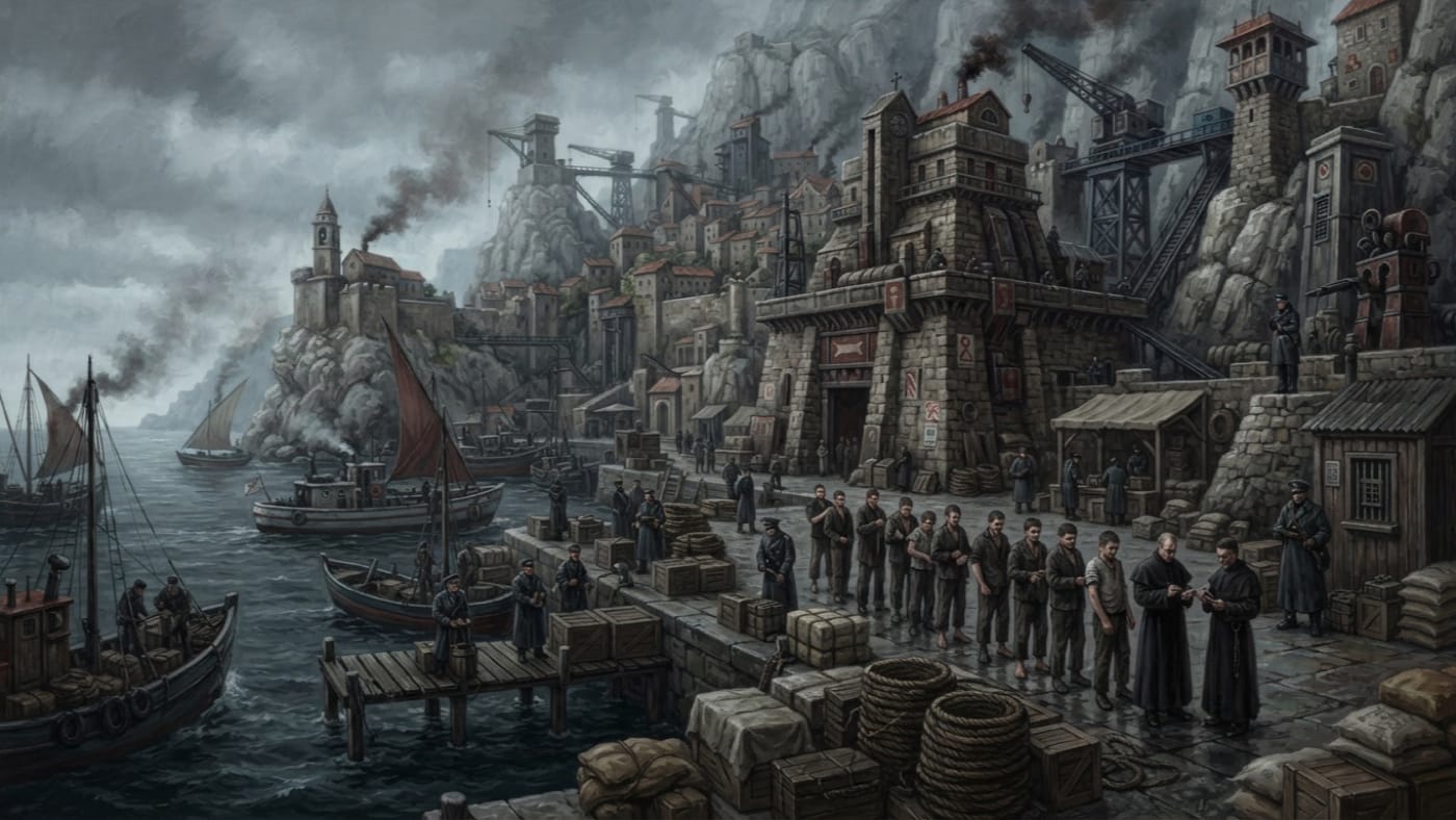 Dalmatia — Dalmatia, rendered as oil-painting.
