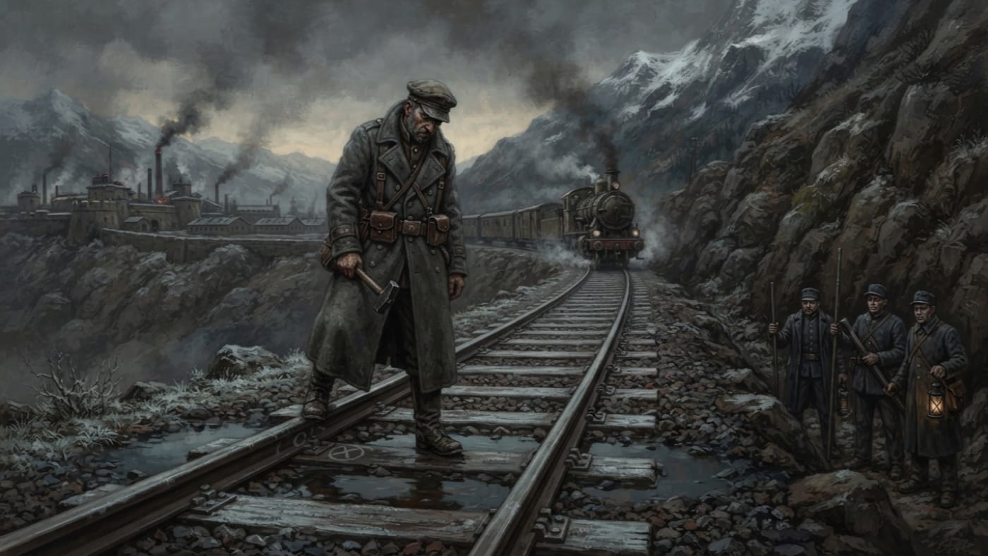 Dead Sound — Dead Sound, rendered as oil-painting.