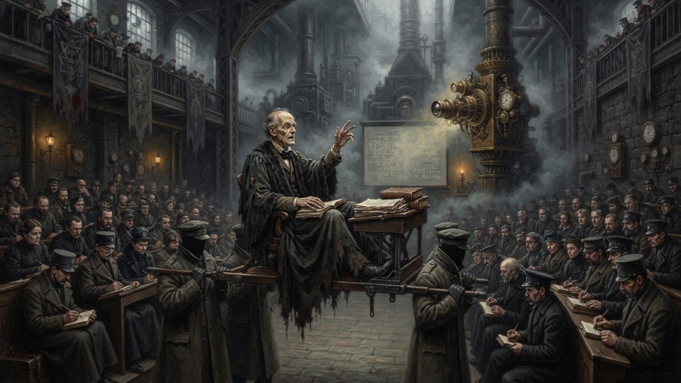 Dean Albrecht Moser — Dean Albrecht Moser, rendered as oil-painting.