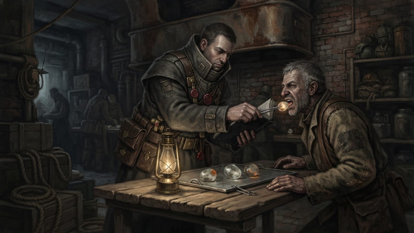 Danube Ossuary Crawl — Danube Ossuary Crawl, rendered as oil-painting.