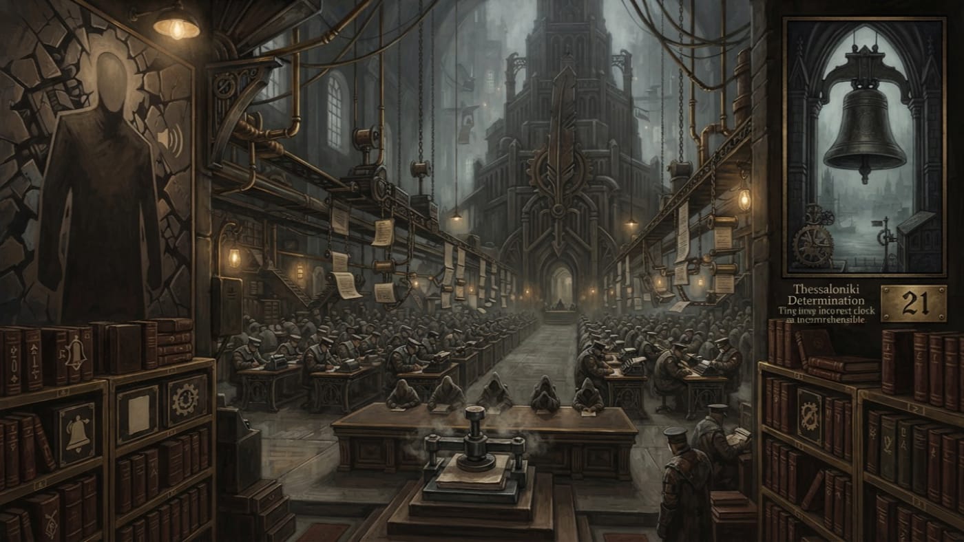 Doctrinal Congress — Doctrinal Congress, rendered as oil-painting.