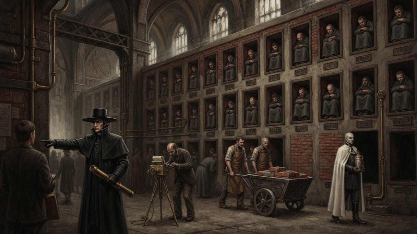 Doctrinal Contamination — Doctrinal Contamination, rendered as oil-painting.