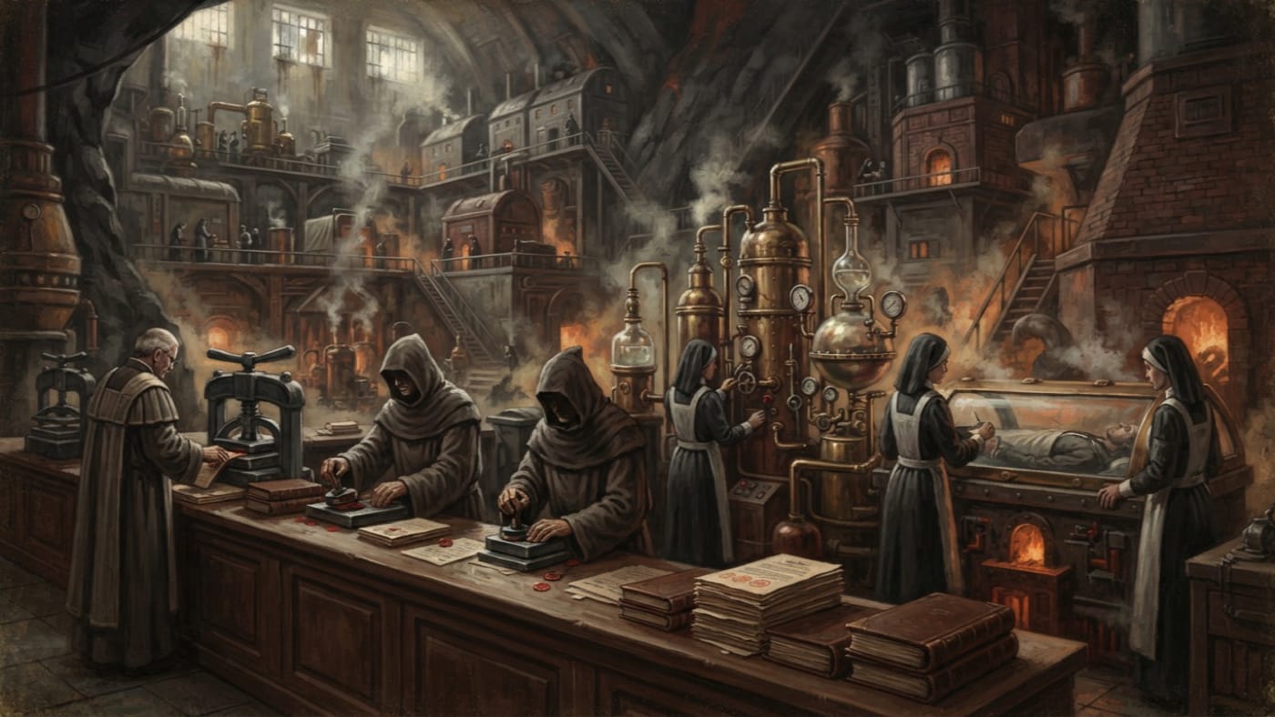 Doctrine of Acceptable Innovation — Doctrine of Acceptable Innovation, rendered as oil-painting.