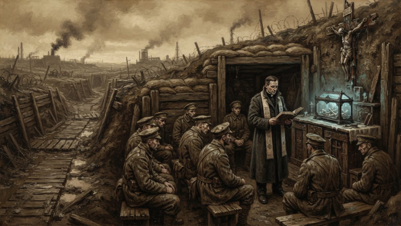 Doctrine of Divine Withdrawal — Doctrine of Divine Withdrawal, rendered as oil-painting.