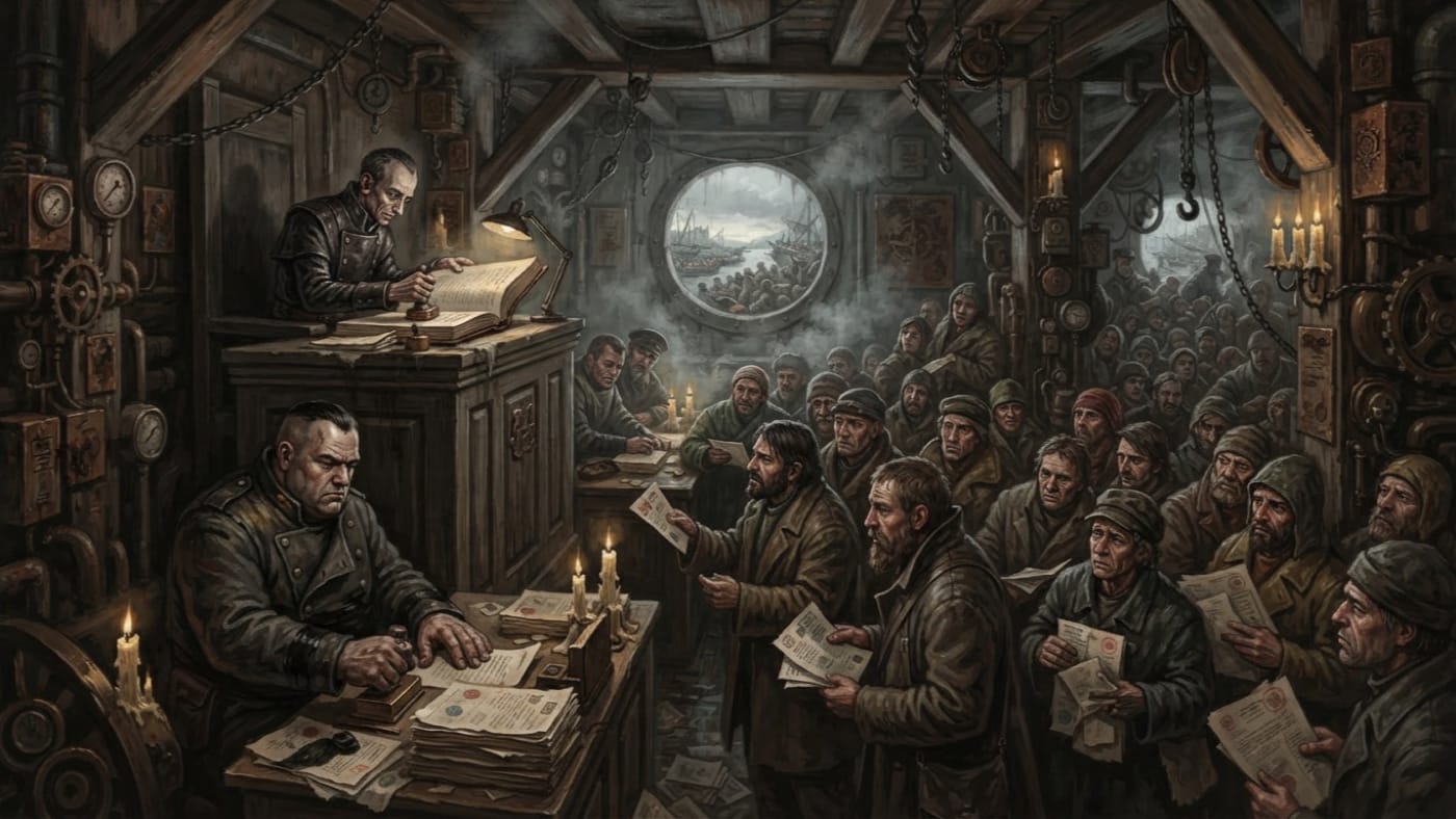 Drift Court — Drift Court, rendered as oil-painting.