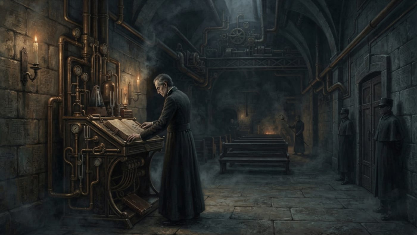 East Hall Response — East Hall Response, rendered as oil-painting.