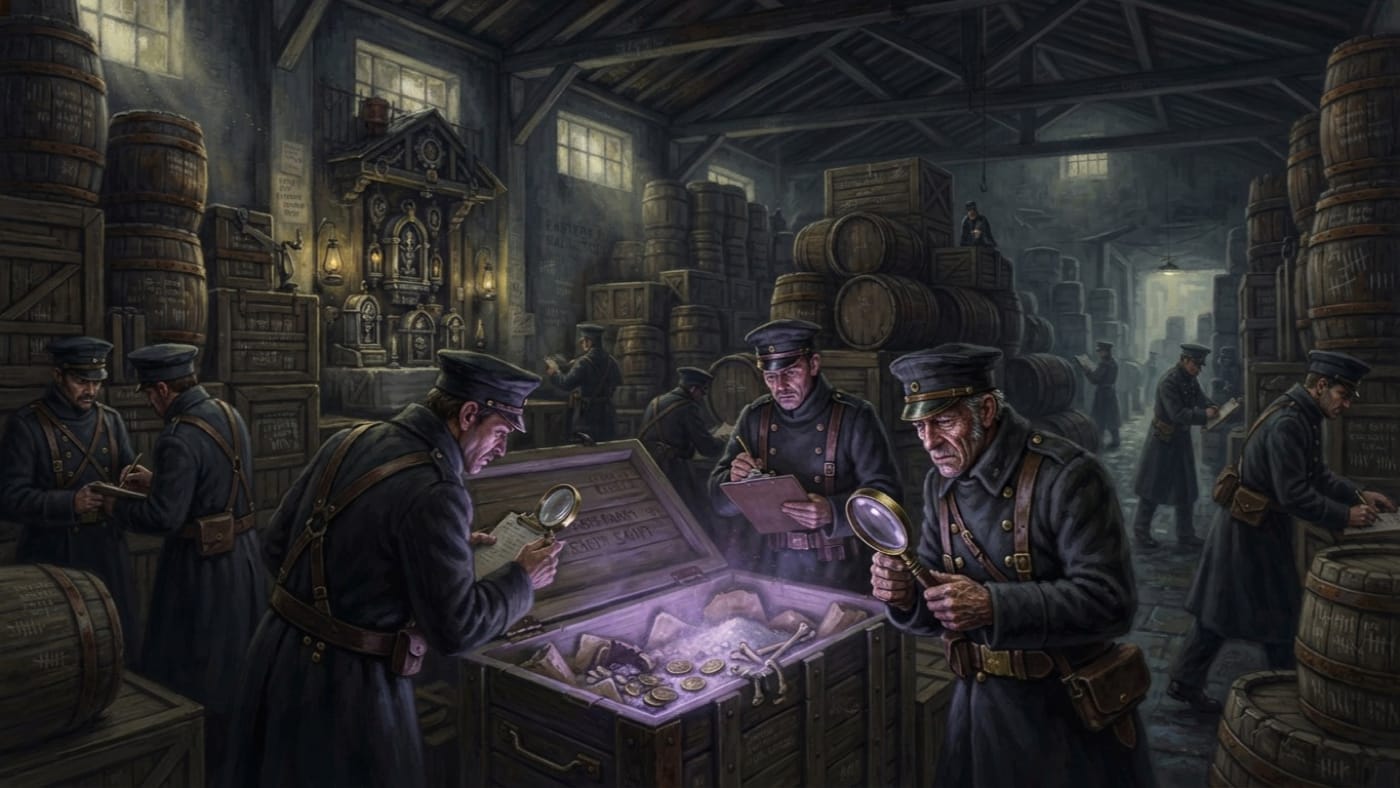 Eastern Basin Salt Stores — Eastern Basin Salt Stores, rendered as oil-painting.