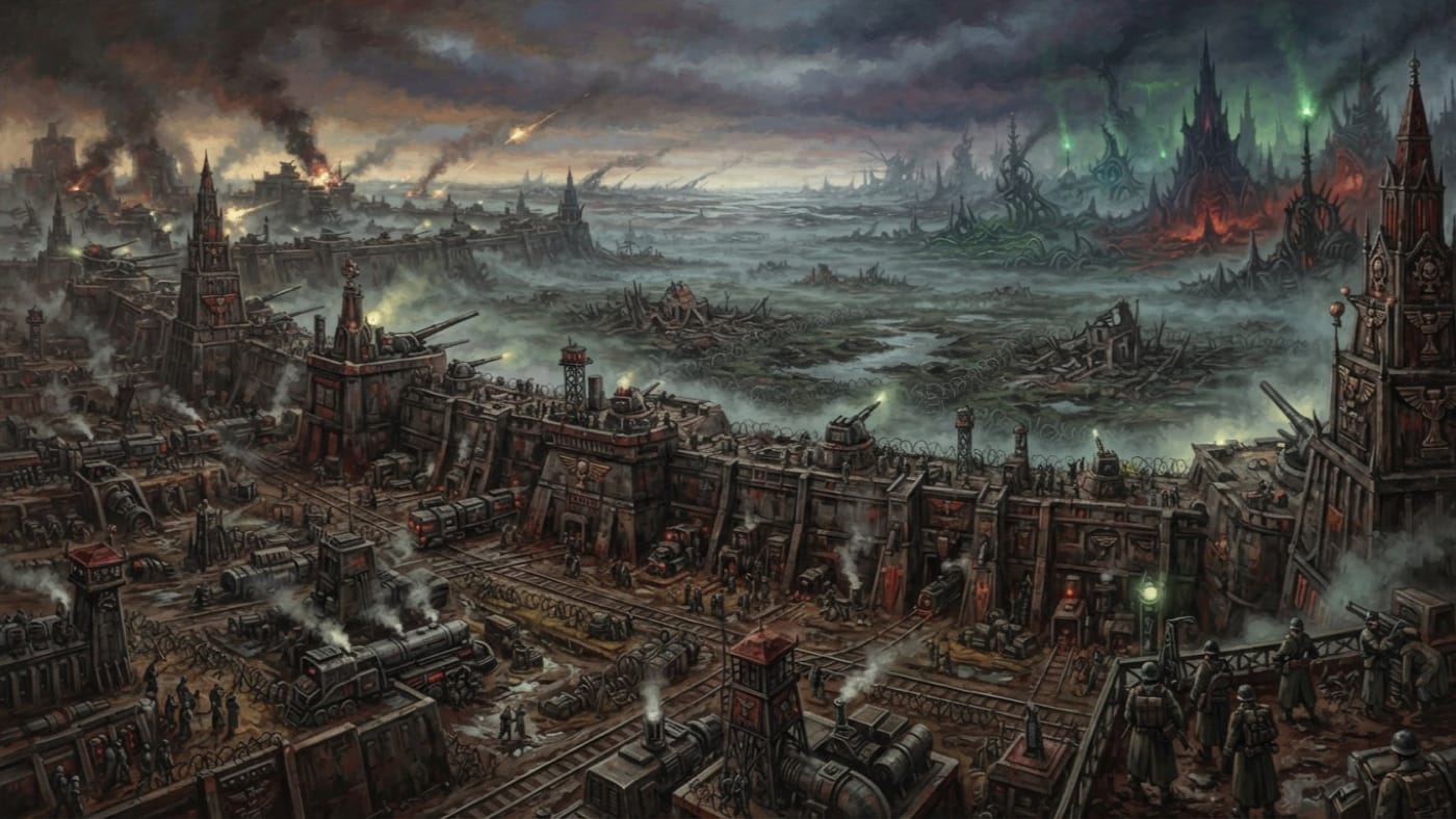 Eastern Theatre — Eastern Theatre, rendered as oil-painting.