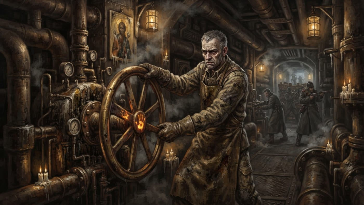 Edric Sann — Edric Sann, rendered as oil-painting.