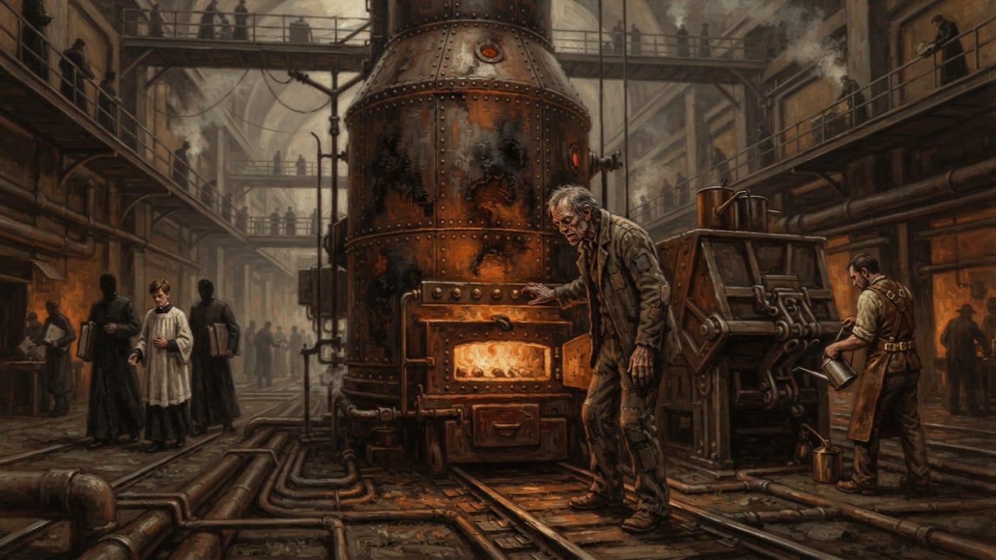 Edrik Voal — Edrik Voal, rendered as oil-painting.